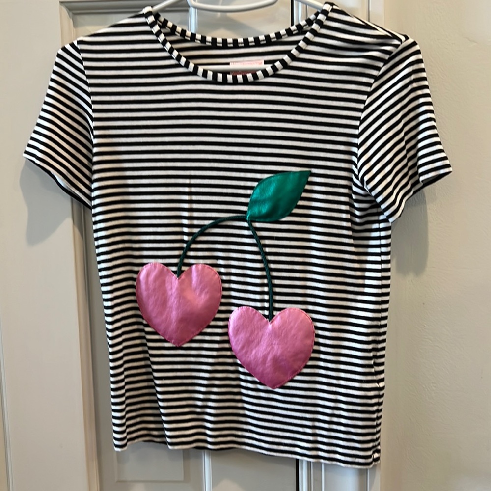 Wauw Capow striped Tee. Size 8-9. Excellent